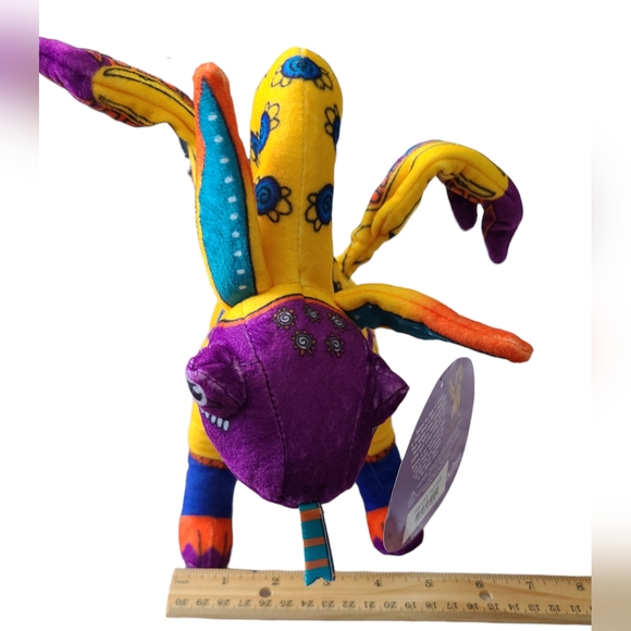 โSOLDโ KNOTTS BERRY FARM |FIESTA VILLAGE 2024 | MULTICOLORED PLUSH DRAGON - Picture 13 of 16